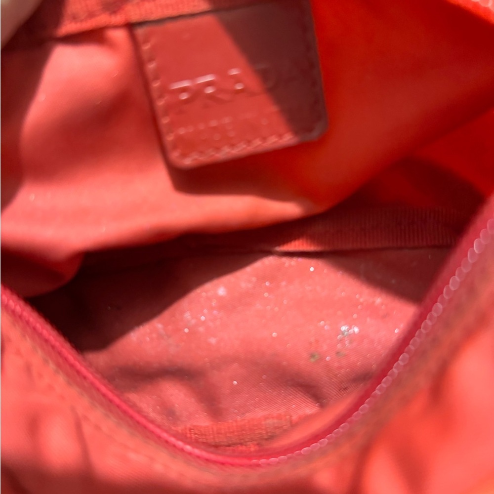 Prada Scarlet Red Pouch - Picture 6 of 11